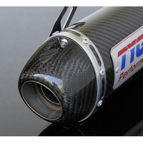 Embout carbone Tyga, pièce de remplacement Honda 125 MSX