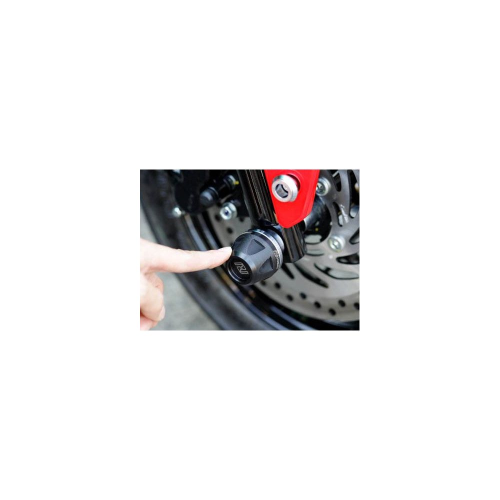 Tampons de protection roue avant et arrière, crash pads Honda 125 MSX