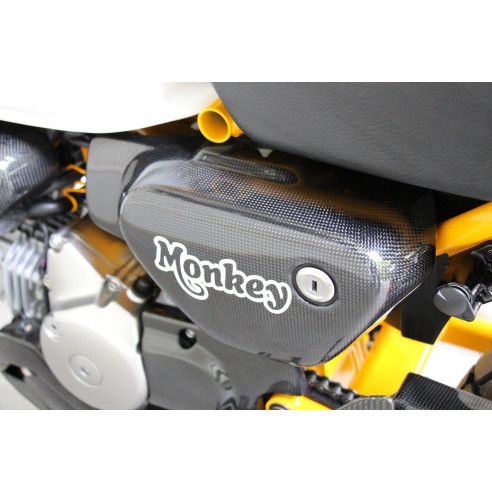 Cache latéral carbone gauche, Honda 125 Monkey