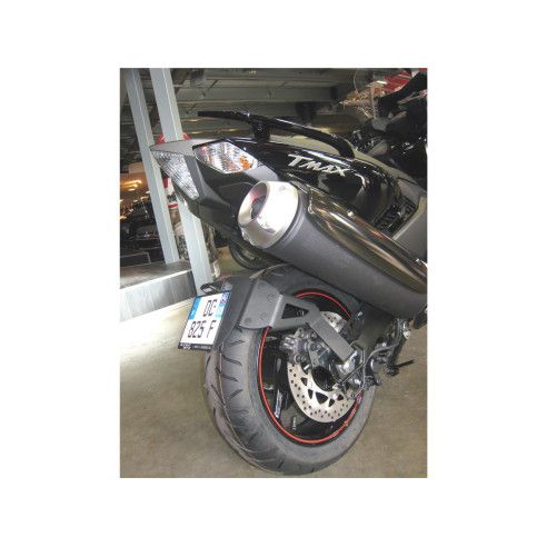 Support de plaque ACCESS DESIGN "ras de roue" noir Yamaha T-Max 530 560