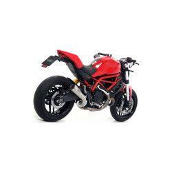 Silencieux Arrow Pro-Race Noir, Ducati 797 Monster 800 Scrambler 2017-20