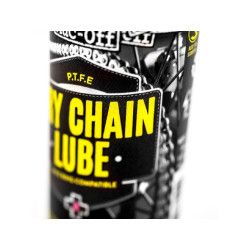 Lubrifiant chaîne MUC-OFF Dry PTFE Chain Lube - spray 50ml