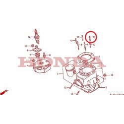 Goujon de cylindre C (7x47,5), Honda 125 NSR jc22