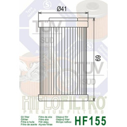 Filtre à huile HIFLOFILTRO - HF155