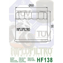 Filtre à huile HIFLOFILTRO Noir brillant - HF138