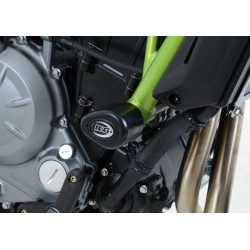Tampons de protection R&G RACING Aero noir Kawasaki Ninja / Z650