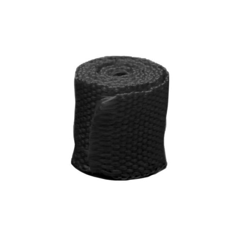 Bande thermique collecteur ACOUSTA-FIL 50mm x 7,5m 650°C noir