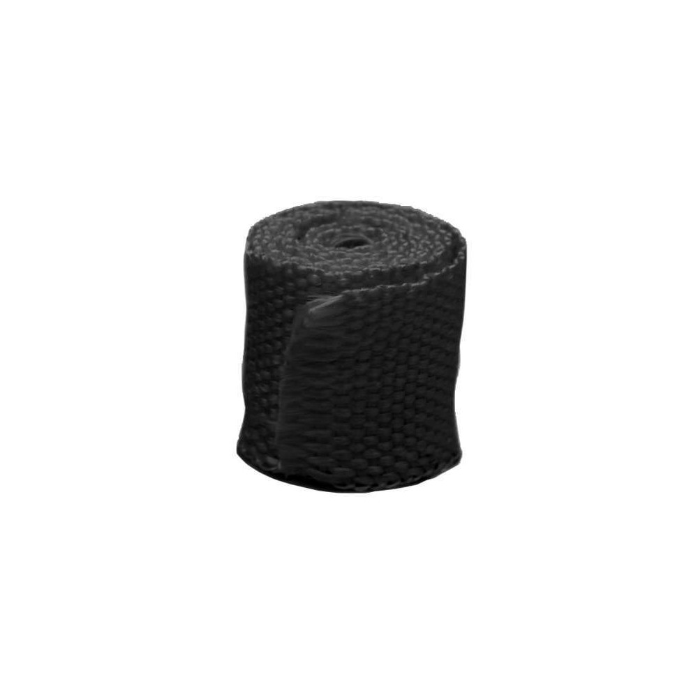 Bande thermique collecteur ACOUSTA-FIL 50mm x 7,5m 550°C noir
