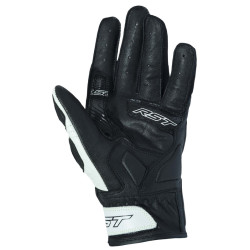 Gants RST Stunt III CE cuir/textile - blanc taille S/08