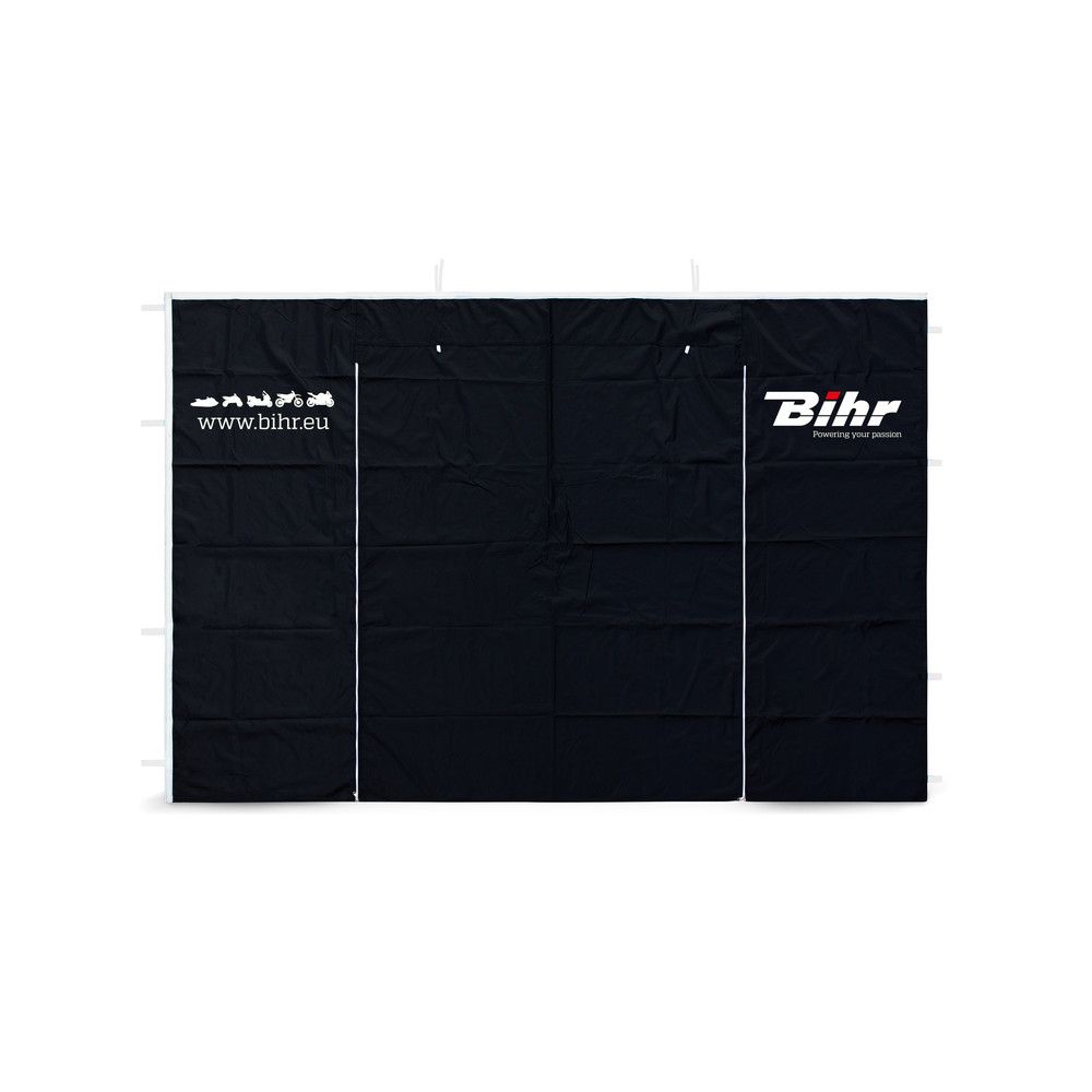 Panneau de porte amovible BIHR tonnelle de paddock Home Track 3x3m (réf. 980126) porte à fermeture éclair