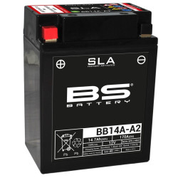 Batterie BS BATTERY SLA sans entretien activé usine - BB14A-A2