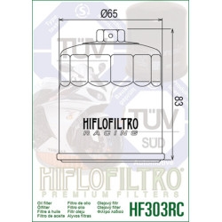 Filtre à huile HIFLOFILTRO Racing - HF303RC