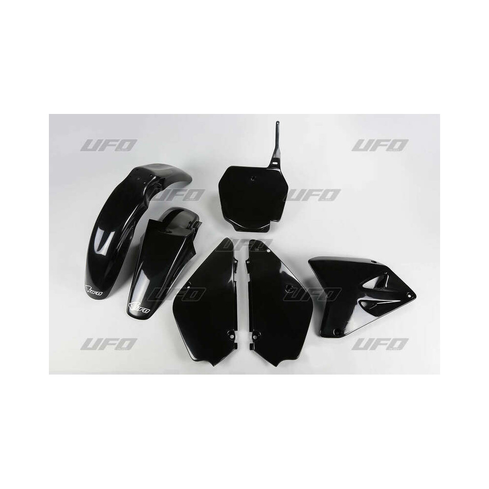 Kit plastique UFO noir Suzuki RM85