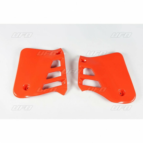 Ouïes de radiateur UFO orange Honda CR125R
