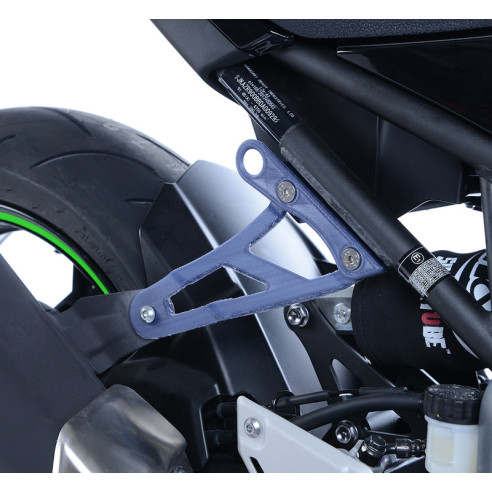 Kit suppression repose-pieds arrière R&G RACING noir Kawasaki Z900