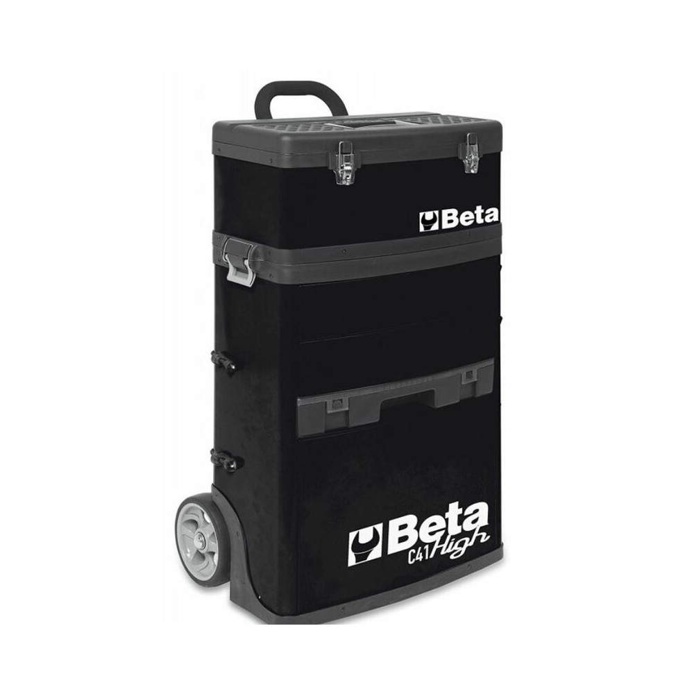 Chariot porte-outils à deux modules superposables BETA RAL9005 noir