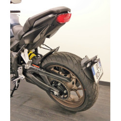 Support de plaque ACCESS DESIGN ''ras de roue'' noir Honda CB650R