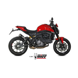 Silencieux MIVV X-M5 - Inox noir Ducati Monster 937 21-23