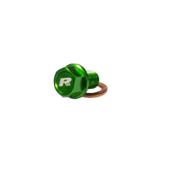 Bouchon de vidange magnétique RFX Pro (Vert) [M8 x 16 mm x 1,5] - Kawasaki KX-F 250/450