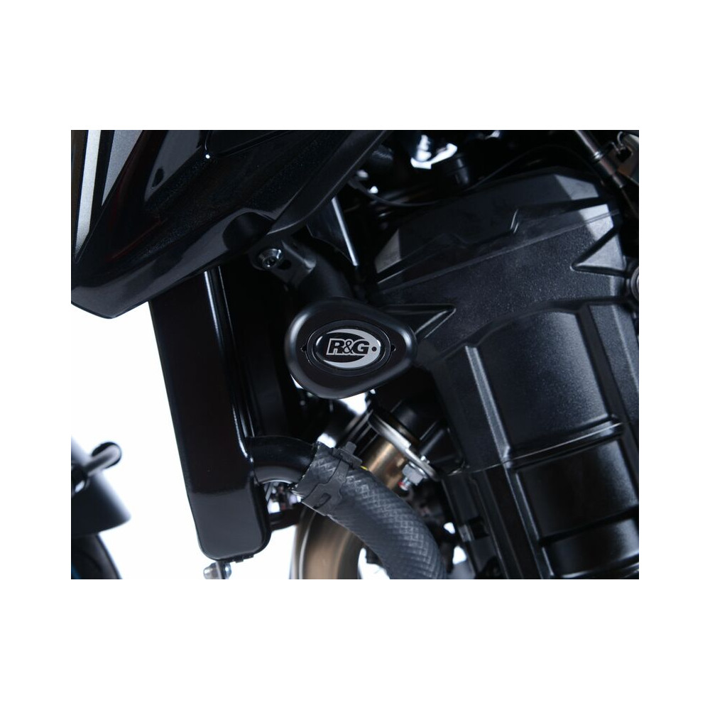 Tampons de protection R&G RACING Aero blanc Kawasaki Z900