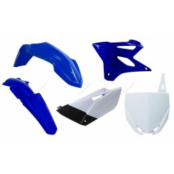 Kit plastique RACETECH couleur origine (15-16) bleu/blanc Yamaha YZ85