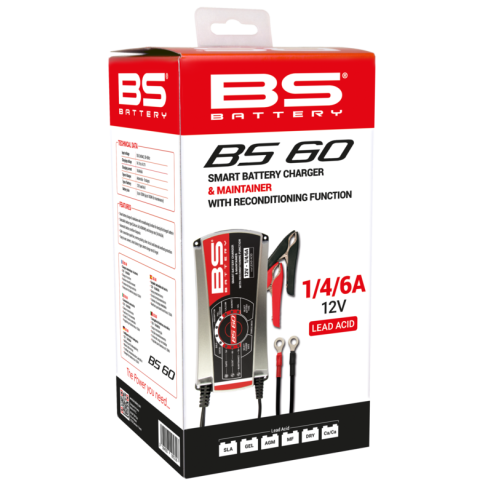 Chargeur de batterie pro-intelligent BS BATTERY BS60