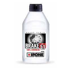Liquide de frein Brake DOT 5.1 Ipone 500ml