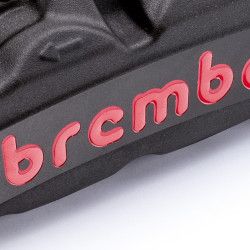 Pack 2 Etrier Brembo radial monobloc moulé entraxe 100mm M4 noir