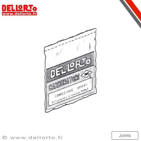 Pochette de joint carburateur Dellorto PHF