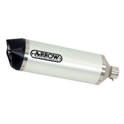 Echappement Arrow aluminium embout carbone, Bmw R 1200 R/RS 15-16